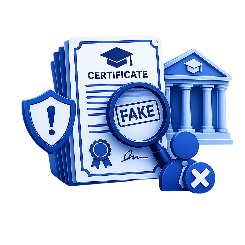 Fraud and fake credentials in education